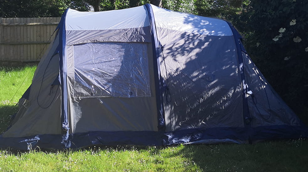Luxury camping and glamping gear: Easy Camp Tempest 500 air tent
